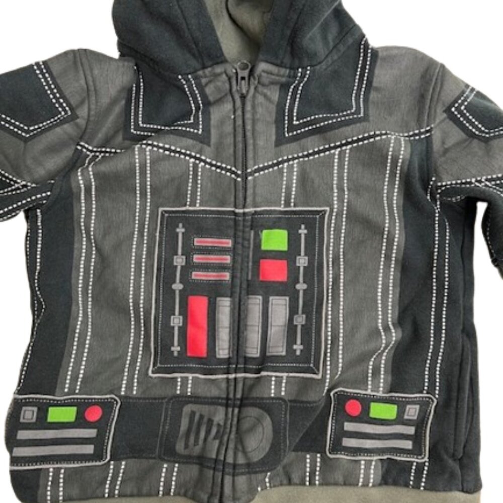 Boy's Licensed Star Wars Hoodie with Darth Vader Images